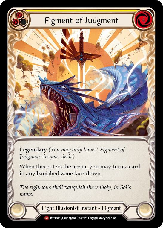 Figment of Judgment // Themis, Archangel of Judgment (Back)
