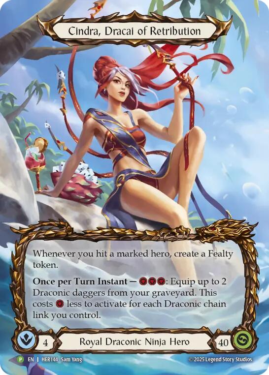 Cindra, Dracai of Retribution - HER144
