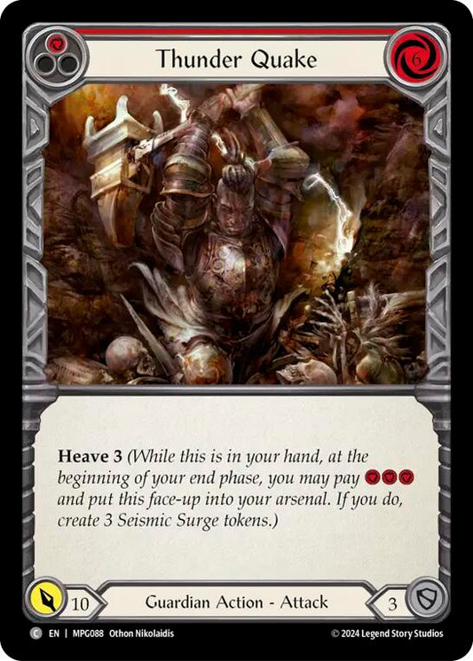 Thunder Quake (Red)