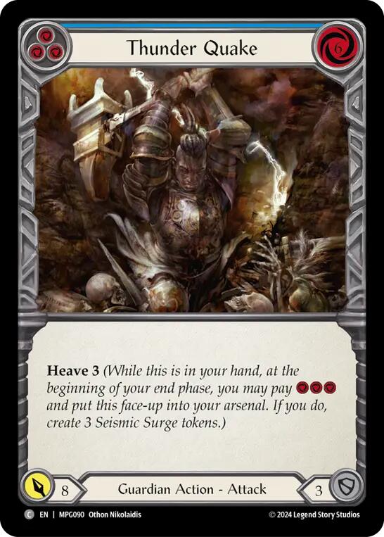 Thunder Quake (Blue)
