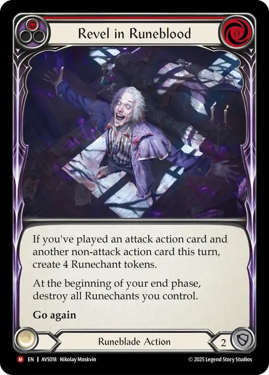 Revel in Runeblood (Red)