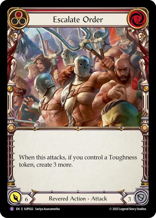 Escalate Order