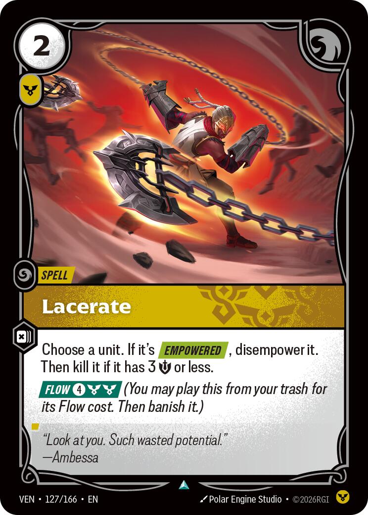 Lacerate