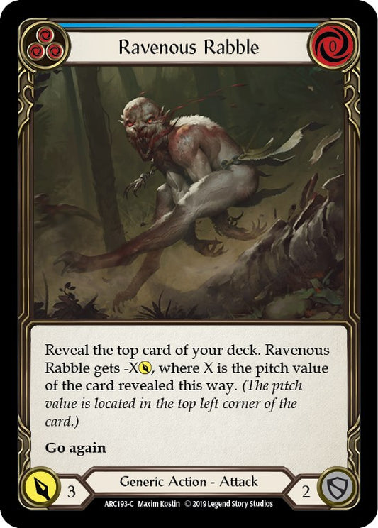 Ravenous Rabble (Blue)