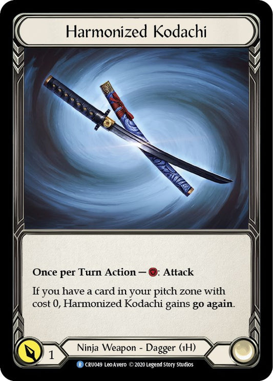 Harmonized Kodachi (Reverse) [CRU - CRU049]