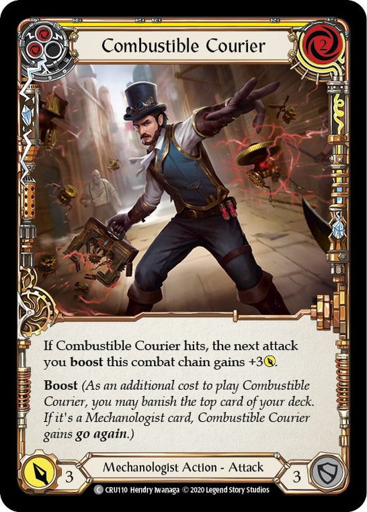Combustible Courier (Yellow) [CRU - CRU110]