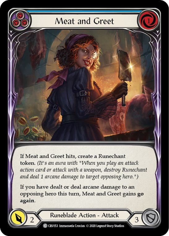 Meat and Greet (Blue) [CRU - CRU153]