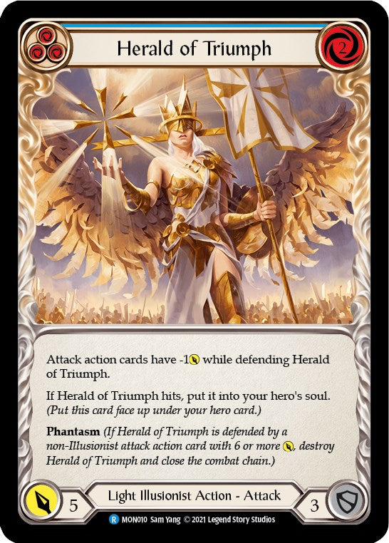 Herald of Triumph (Blue) [MON - MON010]