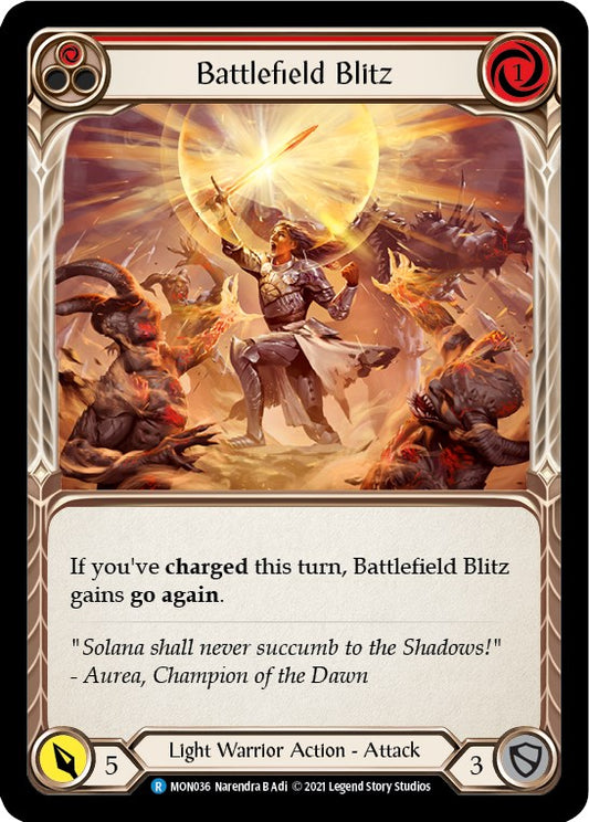 Battlefield Blitz (Red) [MON - MON036]