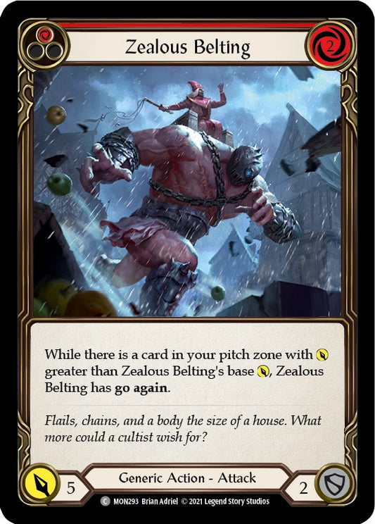 Zealous Belting (Red) [MON - MON293]