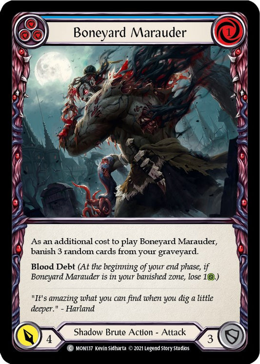 Boneyard Marauder (Blue) [MON - MON137]