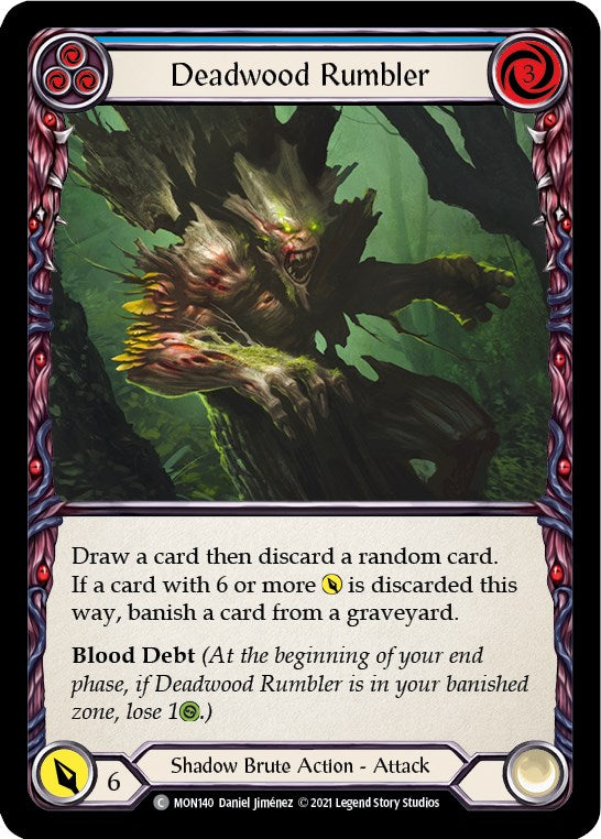 Deadwood Rumbler (Blue) [MON - MON140]