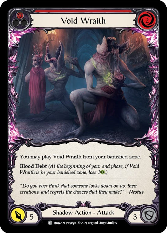 Void Wraith (Red) [MON - MON209]