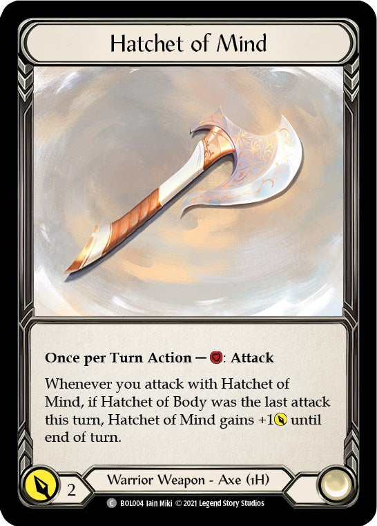 Hatchet of Mind [BOL - BOL004]