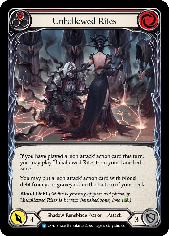 Unhallowed Rites (Red) [CHN - CHN015]