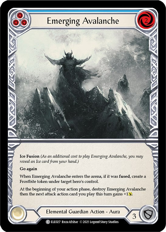 Emerging Avalanche (Blue) [ELE - ELE027]