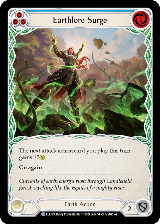 Earthlore Surge (Blue) [ELE - ELE139]
