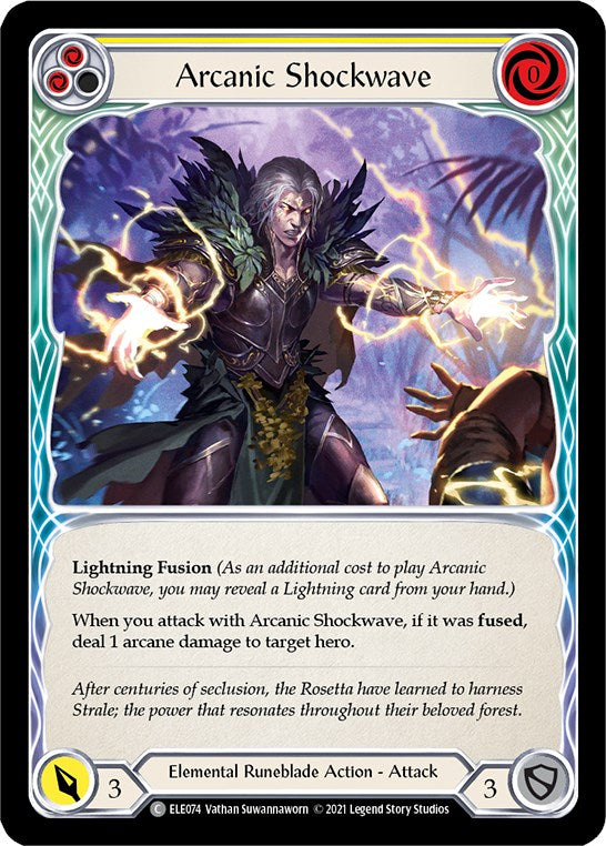 Arcanic Shockwave (Yellow) [ELE - ELE074]