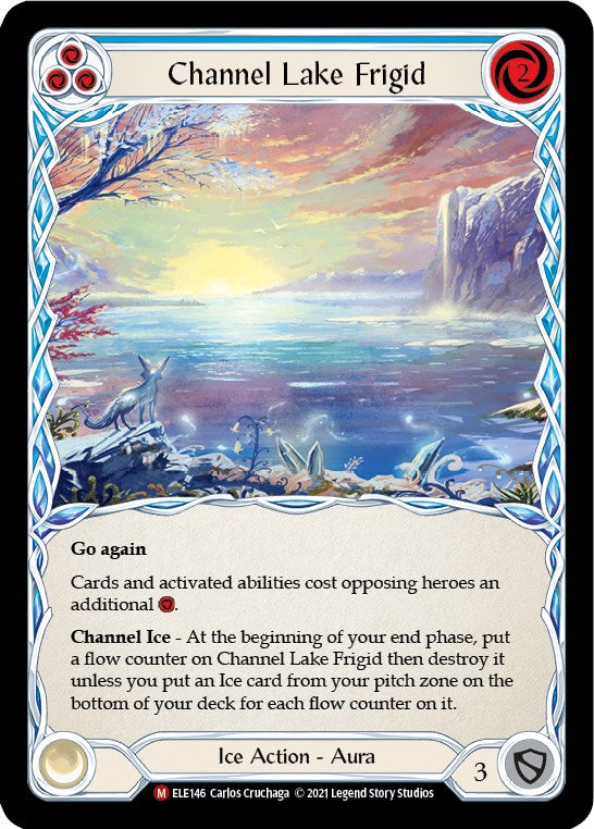 Channel Lake Frigid (Alternate Art) [ELE - ELE146]
