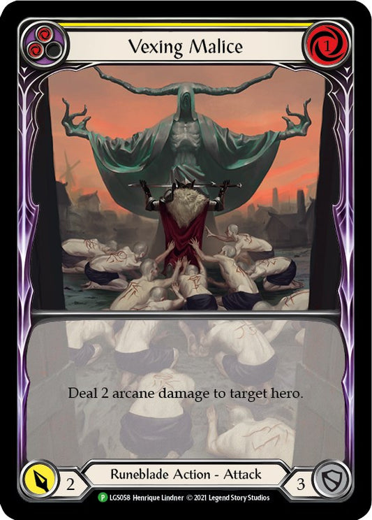 Vexing Malice (Yellow) (Extended Art) - LGS058 [PR - LGS058]