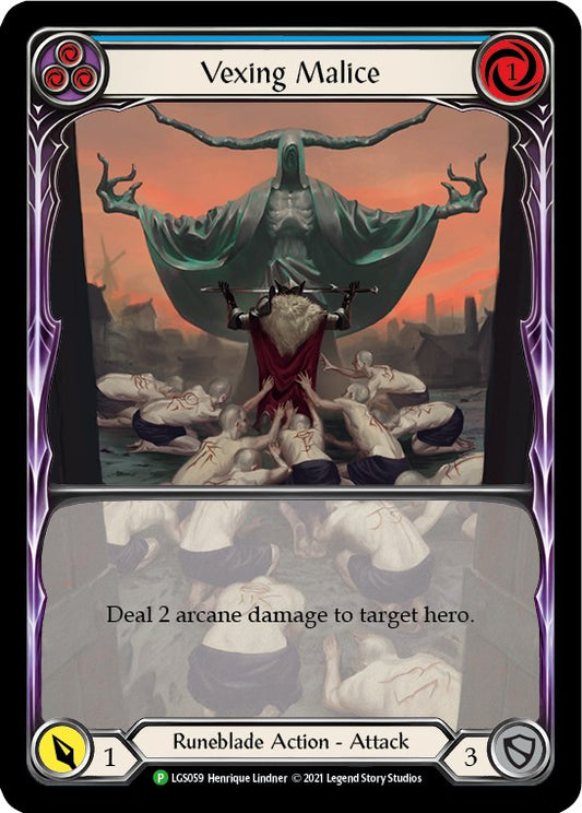 Vexing Malice (Blue) (Extended Art) - LGS059 [PR - LGS059]