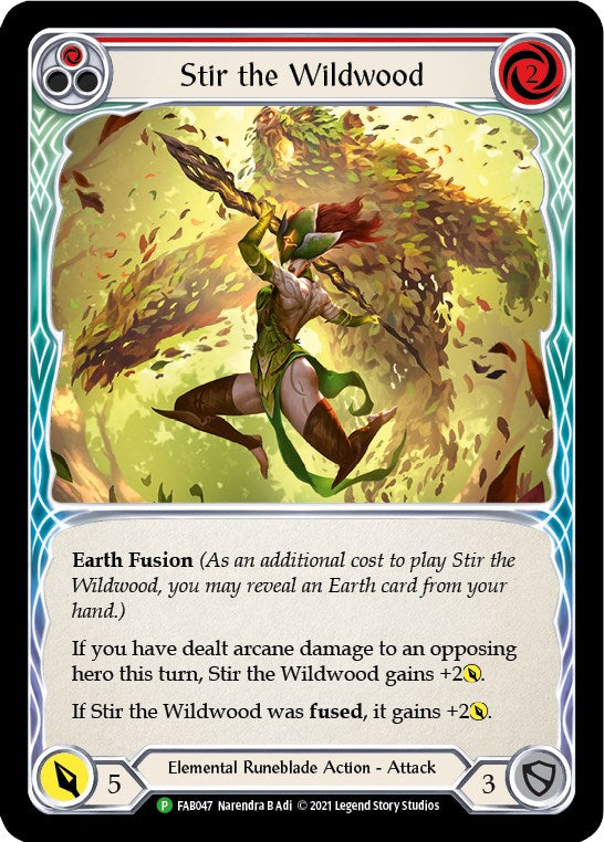 Stir the Wildwood (Alternate Art) - FAB047