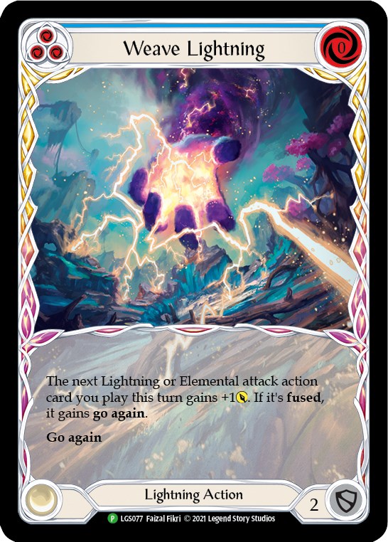 Weave Lightning (Blue) - LGS077 [PR - LGS077]