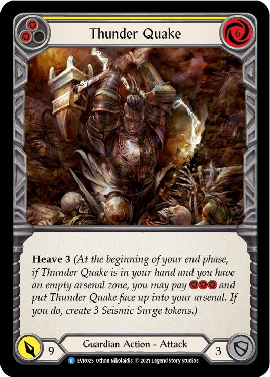 Thunder Quake (Yellow) [EVR - EVR025]