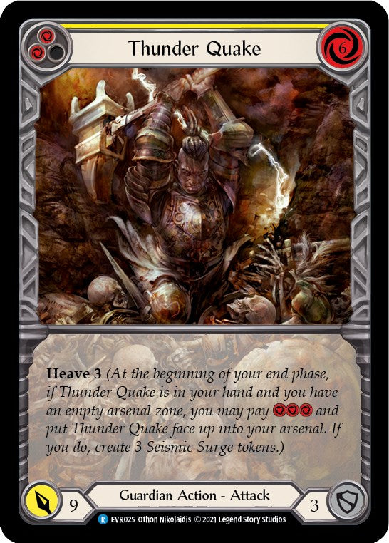 Thunder Quake (Yellow) (Extended Art)