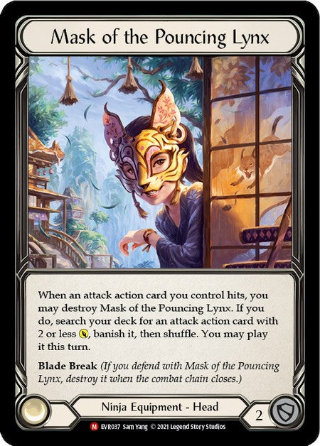 Mask of the Pouncing Lynx [EVR - EVR037]