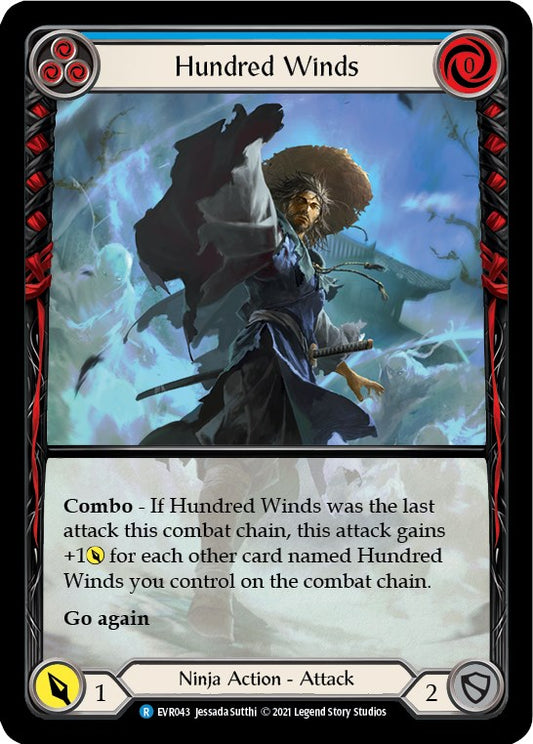 Hundred Winds (Blue) (Extended Art) [EVR - EVR043]