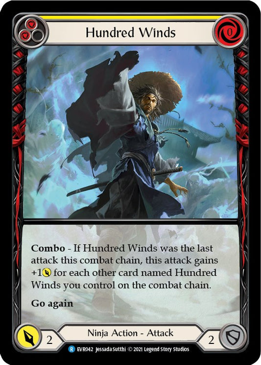 Hundred Winds (Yellow) (Extended Art) [EVR - EVR042]