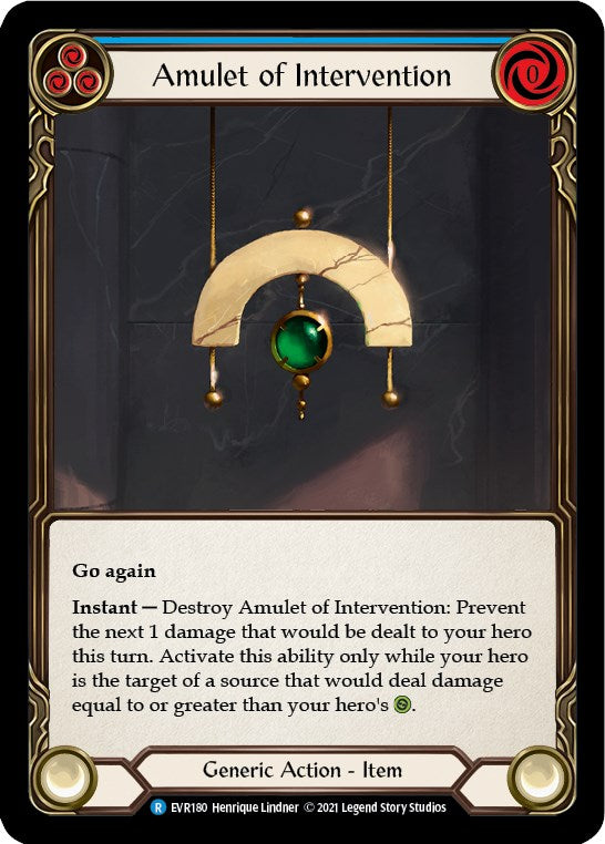 Amulet of Intervention [EVR - EVR180]