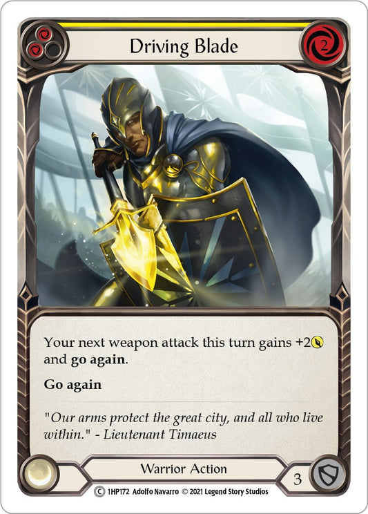 Driving Blade (Yellow) [1HP - 1HP172]