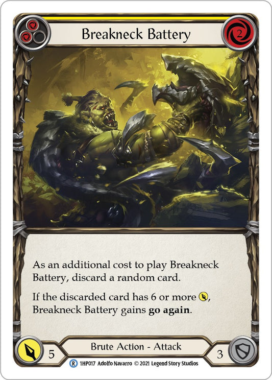 Breakneck Battery (Yellow) [1HP - 1HP017]