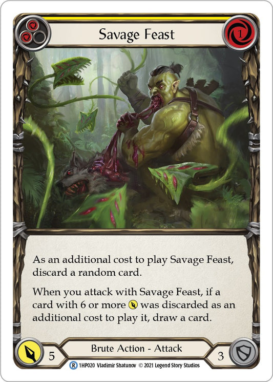 Savage Feast (Yellow) [1HP - 1HP020]