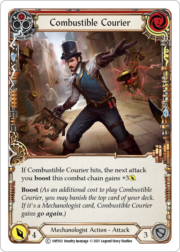 Combustible Courier (Red) [1HP - 1HP202]
