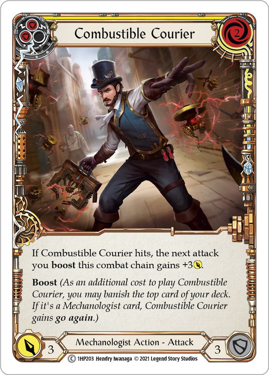 Combustible Courier (Yellow) [1HP - 1HP203]