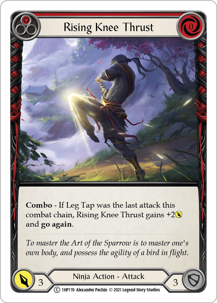 Rising Knee Thrust (Red) [1HP - 1HP119]