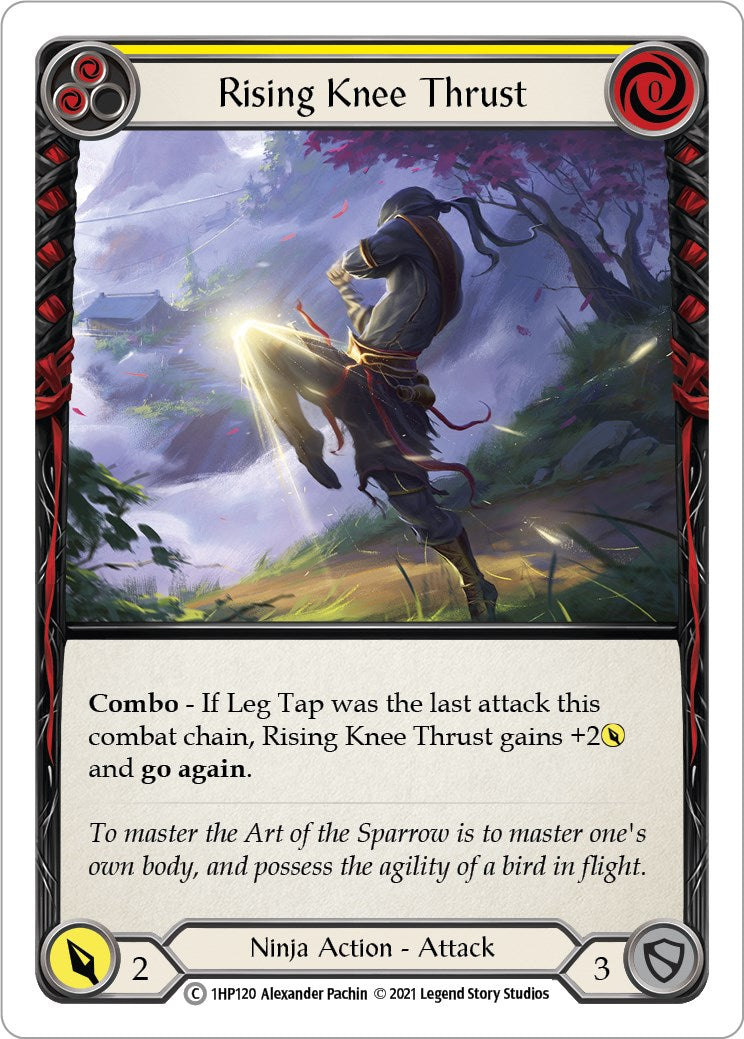 Rising Knee Thrust (Yellow) [1HP - 1HP120]