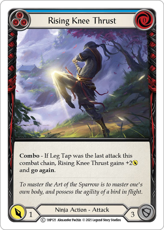 Rising Knee Thrust (Blue) [1HP - 1HP121]