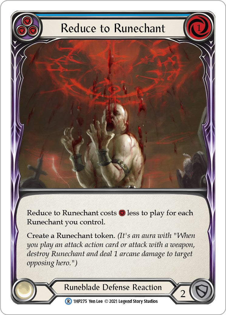 Reduce to Runechant (Blue) [1HP - 1HP275]