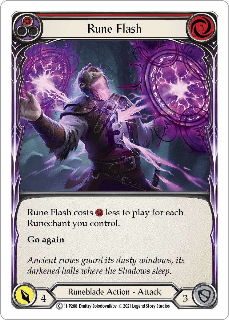 Rune Flash (Red) [1HP - 1HP288]