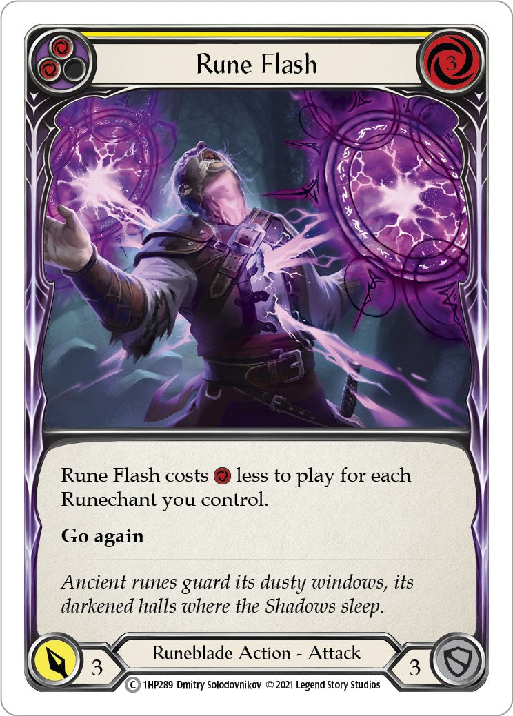 Rune Flash (Yellow) [1HP - 1HP289]