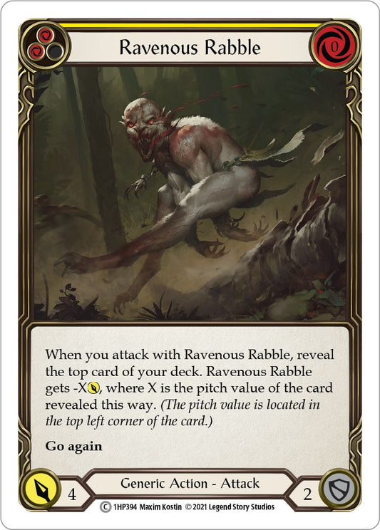 Ravenous Rabble (Yellow) [1HP - 1HP394]