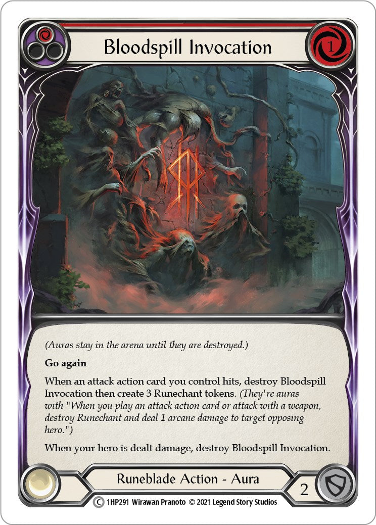 Bloodspill Invocation (Red) [1HP - 1HP291]