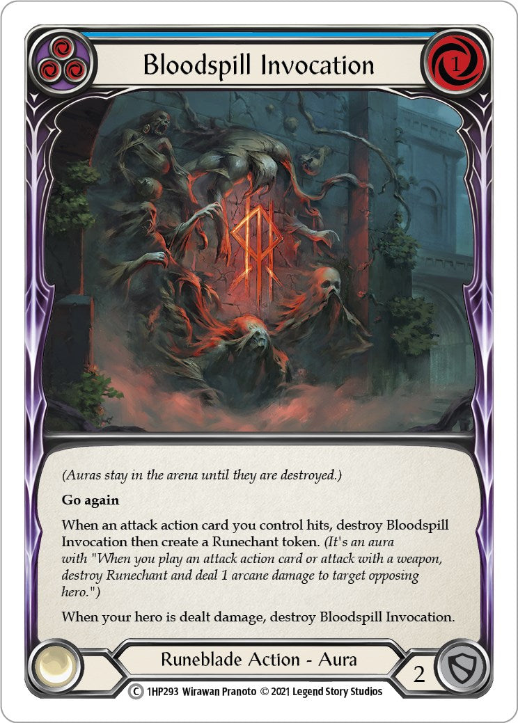 Bloodspill Invocation (Blue) [1HP - 1HP293]