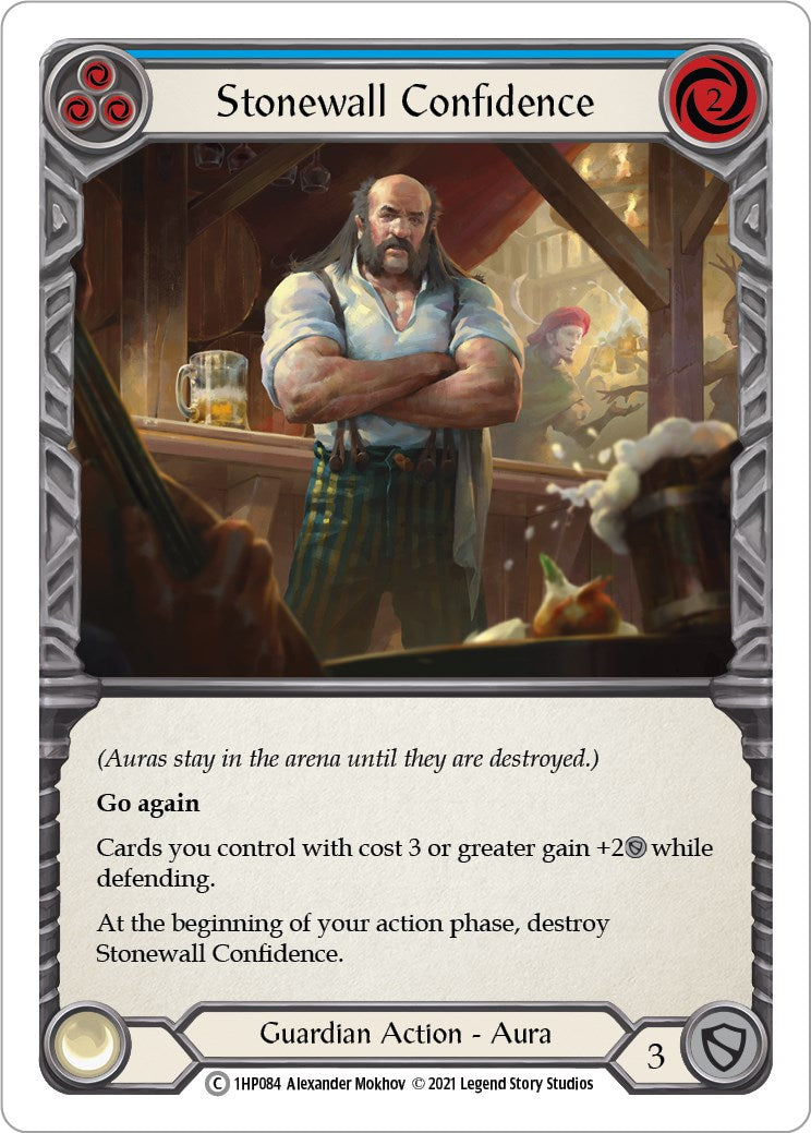 Stonewall Confidence (Blue) [1HP - 1HP084]