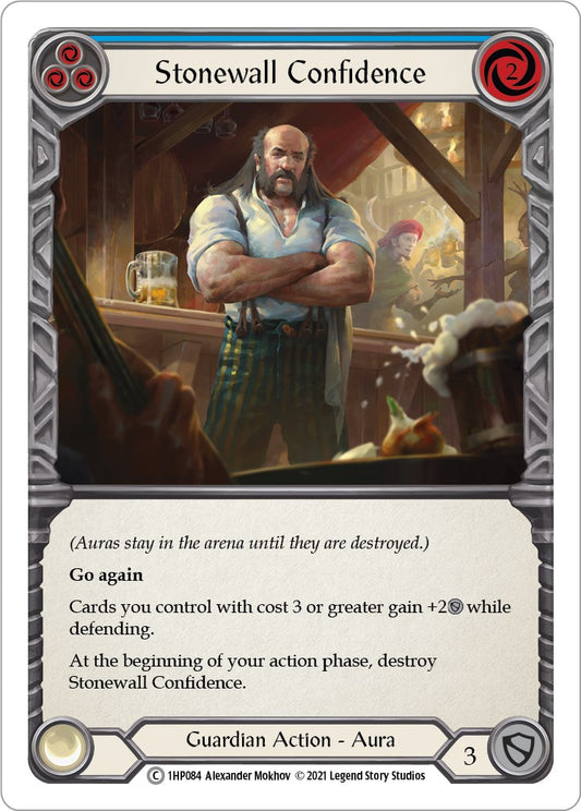 Stonewall Confidence (Blue) [1HP - 1HP084]