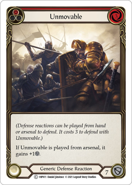 Unmovable (Red) [1HP - 1HP411]